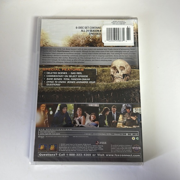 Bones Complete Eighth Season - Picture 2 of 5
